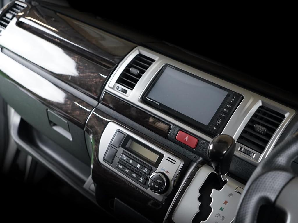 Dark Prime Interior 13 Black Mahogany Wood Grain for Toyota Hiace 200 Series Standard Panel, Panels, (4th, 5th, 6th, 7th, 8th, S-GL, Body)