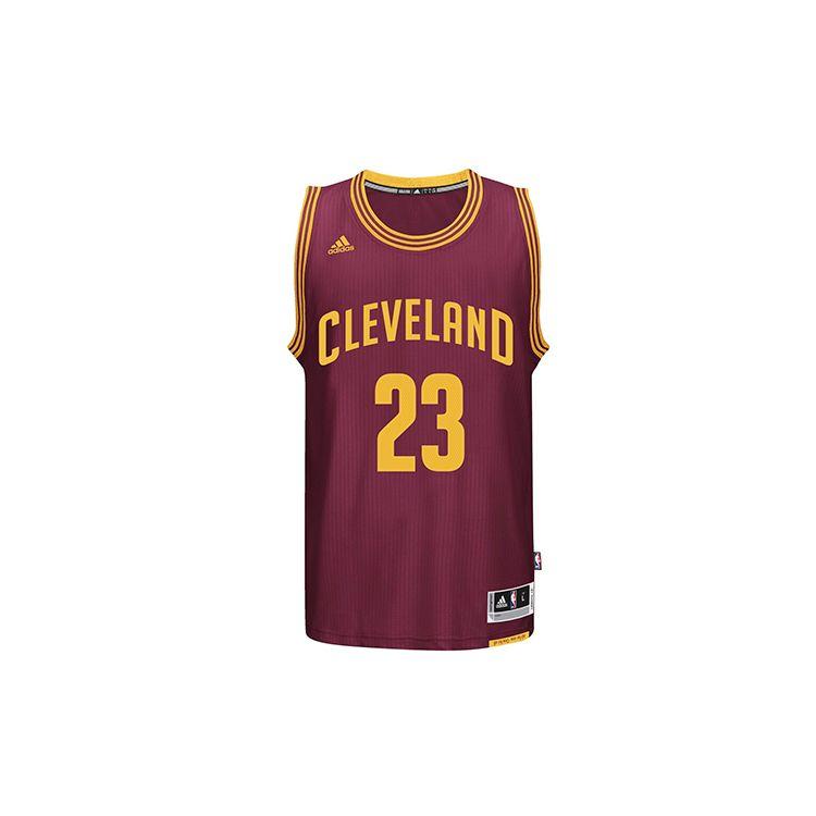 Adidas Cleveland Cavaliers LeBron James Jersey Men Tops Red A61199
