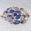 Sodalite Pendant Bezel Pendant Orange Blue Sodalite Gemstone Pendant Sterling Silver Pendant Necklace Sodalite Jewelry Mix Shape Pendant