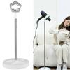 Телескопическая подставка для фена из нержавеющей стали, напольная стойка для фена без рук, полка для ванной комнаты, стойка для фена для ухода за домашними животными