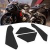 4pc Tank Traction Pad Black Motorcycle Replacement