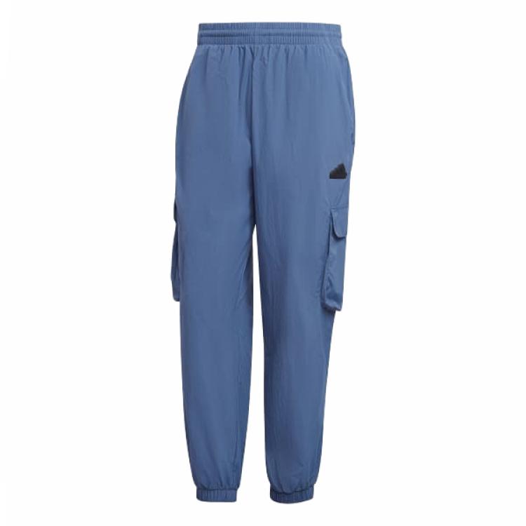 Adidas City Escape Cargo Tracksuit Bottoms Men Bottoms Ink-Blue IR5165