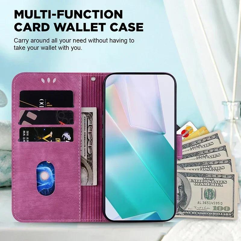 Магнитный кожаный чехол для телефона для Realme 9i 8i 7I 6i 5i realme 9 SE 8S 8 PRO 8 4G 5G 8S Plus Чехол для телефона