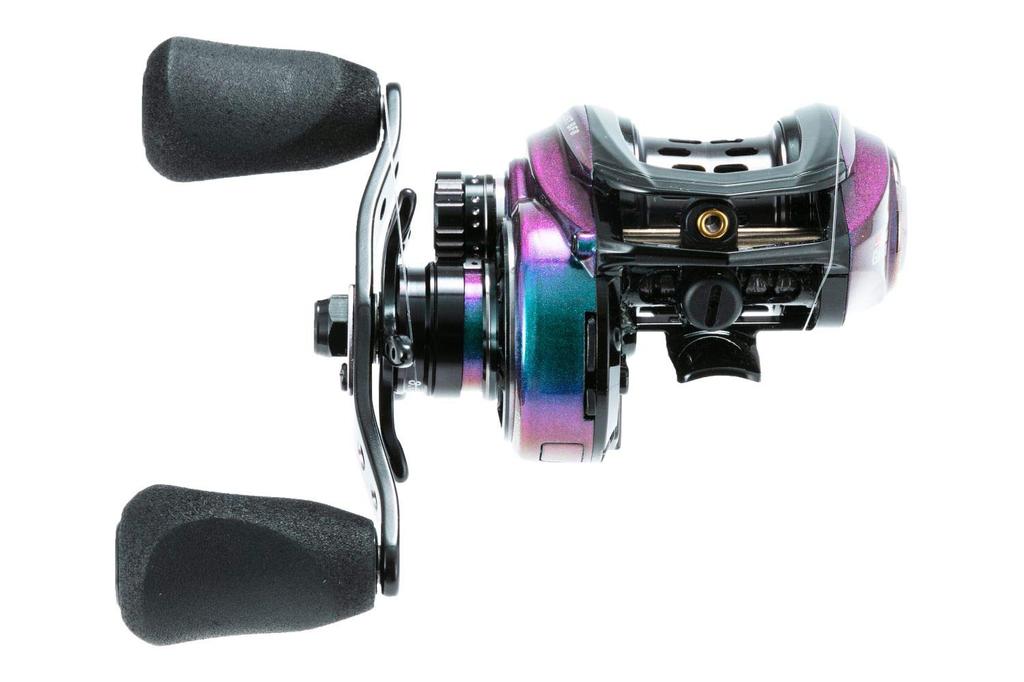 AbuGarcia REVO ULTRACAST BF8 Карбоновая ручка, оснащенная шпулей Bait Finesse, совместимая с солью, сверхвысокая передача, для правой руки