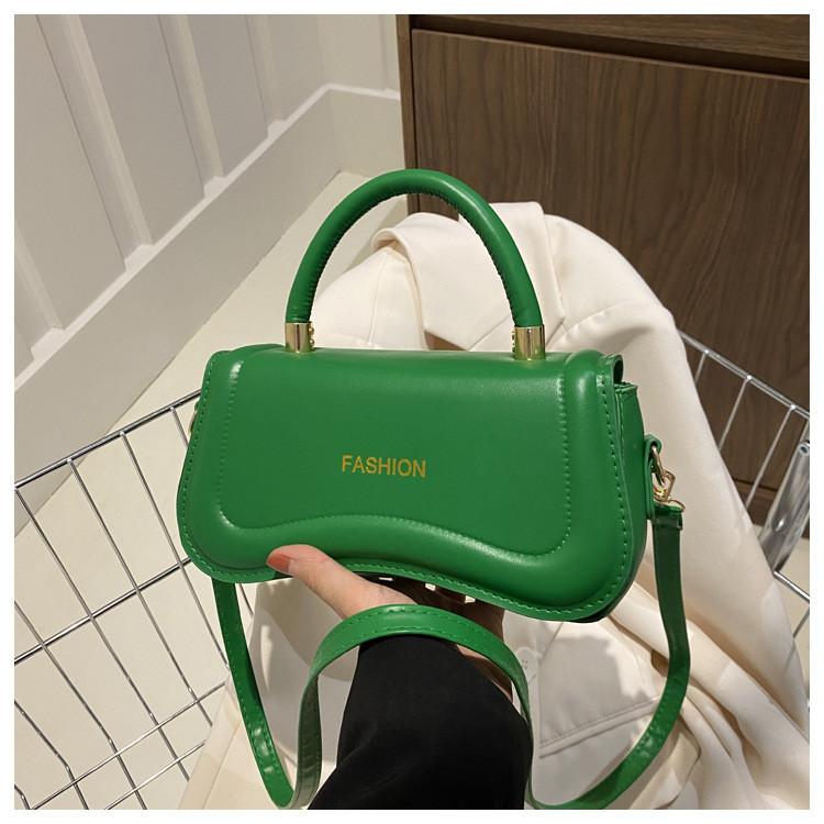 Trendy Urban Minimalist Shoulder Bag With Contrasting Stitching Details In Multiple Colors