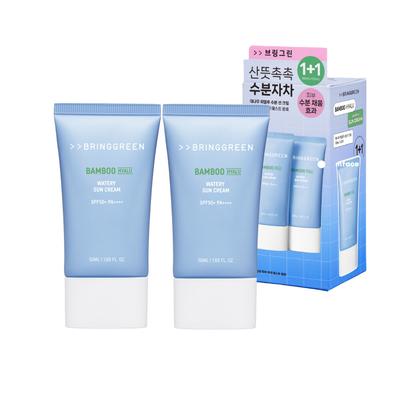 Bamboo Hyalu Watery Sun Cream 50 мл 1+1 Специальный набор