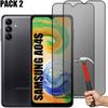 Anti-Spy Tempered Glass - BOOLING - Compatible Samsung Galaxy A04s - 9H - Scratch-Resistant - Pack of 2