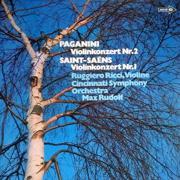Грампластинка ПАГАНИНИ / СЕН-САНС - РУДЖИЕРО Р - Скрипичный концерт №. 2 h-moll / Скрипка COCS1033 Коралловый Германия Классическая Б/у