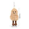 Little Peanut Soft Plush Doll Keychain Cute Cartoon Animal Bag Pendant Kids Toys Car Keyrings,Men Women Hanging Jewelry