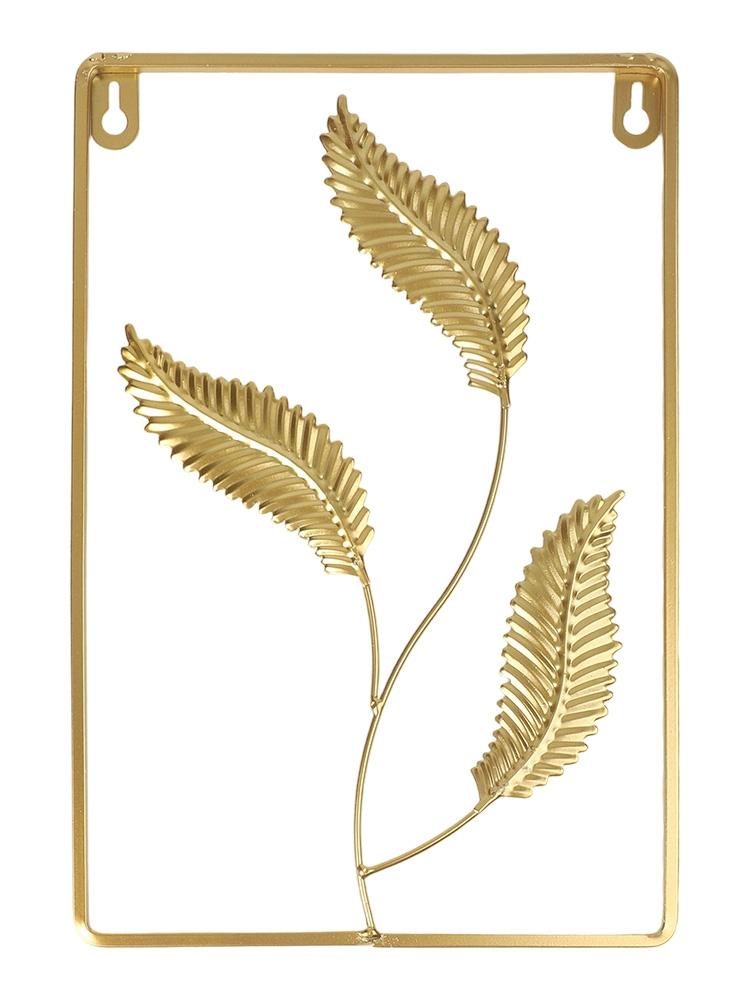 Золотой лист настенное украшение украшение для гостиной настенный декор