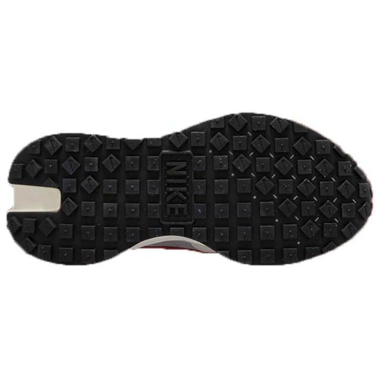 Nike Кроссовки унисекс Phoenix Waffle светло-серые, оранжево-красные FD2196-001