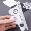 Hollowed DIY Body Art Paint Stencils Copying Stencils Makeup Painting Template  Scrapbooking
