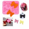 Bows Silicone Fondant Molds Mini Cartoon Butterfly for Cake Baking Cupcake Decoration Tool DIY Candy Chocolate Pudding Crafts