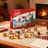 Набор образовательных игрушек 'Рождественский 3D календарь обратного отсчета из 24 предметов' (24 развивающие игрушки)