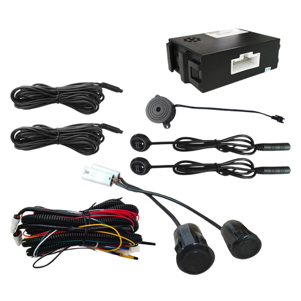 12V Blind Spot Monitoring System Assist Lane Changing Car Blind Spot Detection Parking Sensor Kit Ultrasonic Radar Detection Set