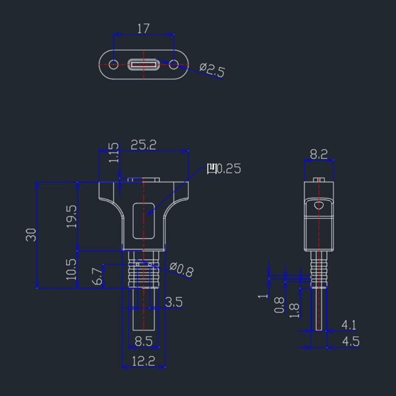 Кабель быстрой зарядки USB C Type C 100 Вт для телефона, ноутбука, с углом 90 градусов, для зарядки и передачи данных