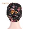 Ethnic Lace Flower Baggy Beanie Women's Spring Summer Breathable Casual Hat Girls Hats