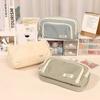1 шт. Канцелярская сумка, пенал, большая емкость, пенал, канцелярская коробка, косметичка, портативные подарки