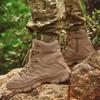Men Adventure Outdoor Khaki Combat Boots Plus Size Jungle Cross-country Hiking Shoes Green Desert Boots