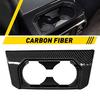 Fit Ford F150 2015- Carbon Fiber Rear Cup Holder &Air Vent Outlet Trim Cover