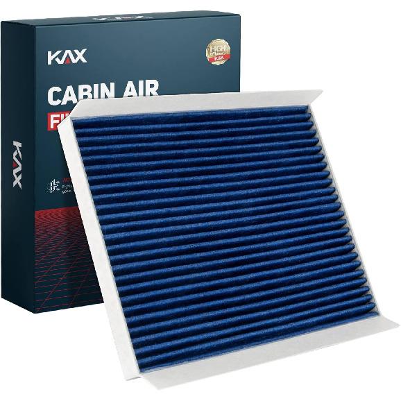 KAX Premium Cabin Air Filter with Dual Active Carbon, CF10550 Replacement for Nissan Rogue 2008-2013, Rogue Select 2014-2015, Sentra 2007-2012,