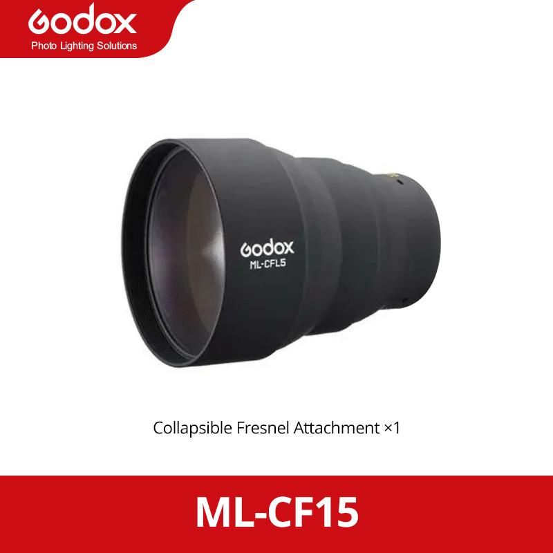 Godox ML80Bi ML150Bi Accessories - Zoom Reflector/Magnetic Barndoor & Diffusion Kit/NP-F Battery & V Mount Battery Adapter Plate