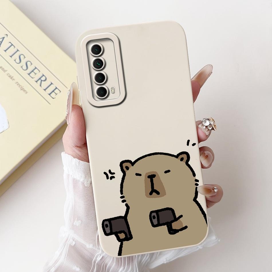 Чехол для Huawei P Smart 2021 Huawei Y7A PPA-LX3 PPA-LX1 PPA-LX2 Элегантная Печать Мягкий Силикон Ударопрочный Чехол для Телефона