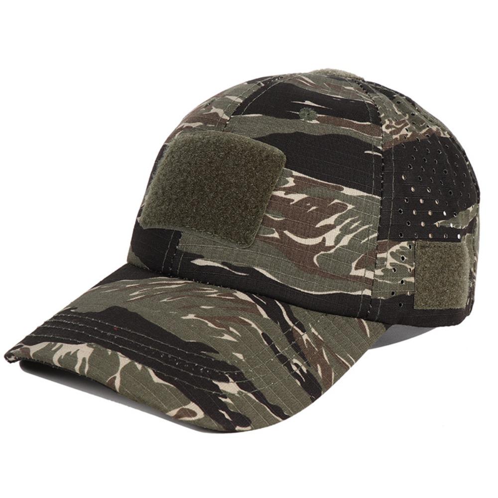 Camouflage Baseball Cap Breathable Duck Tongue Hat New Sunscreen Hat Camping Fishing