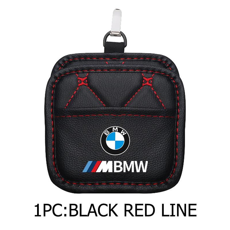 Car Air Vent Hanging Storage Box Mobile Phone Key Trash Can For BMW M Performance E36 E46 E60 E90 E91 E92 E93 F30 F20 yshk28