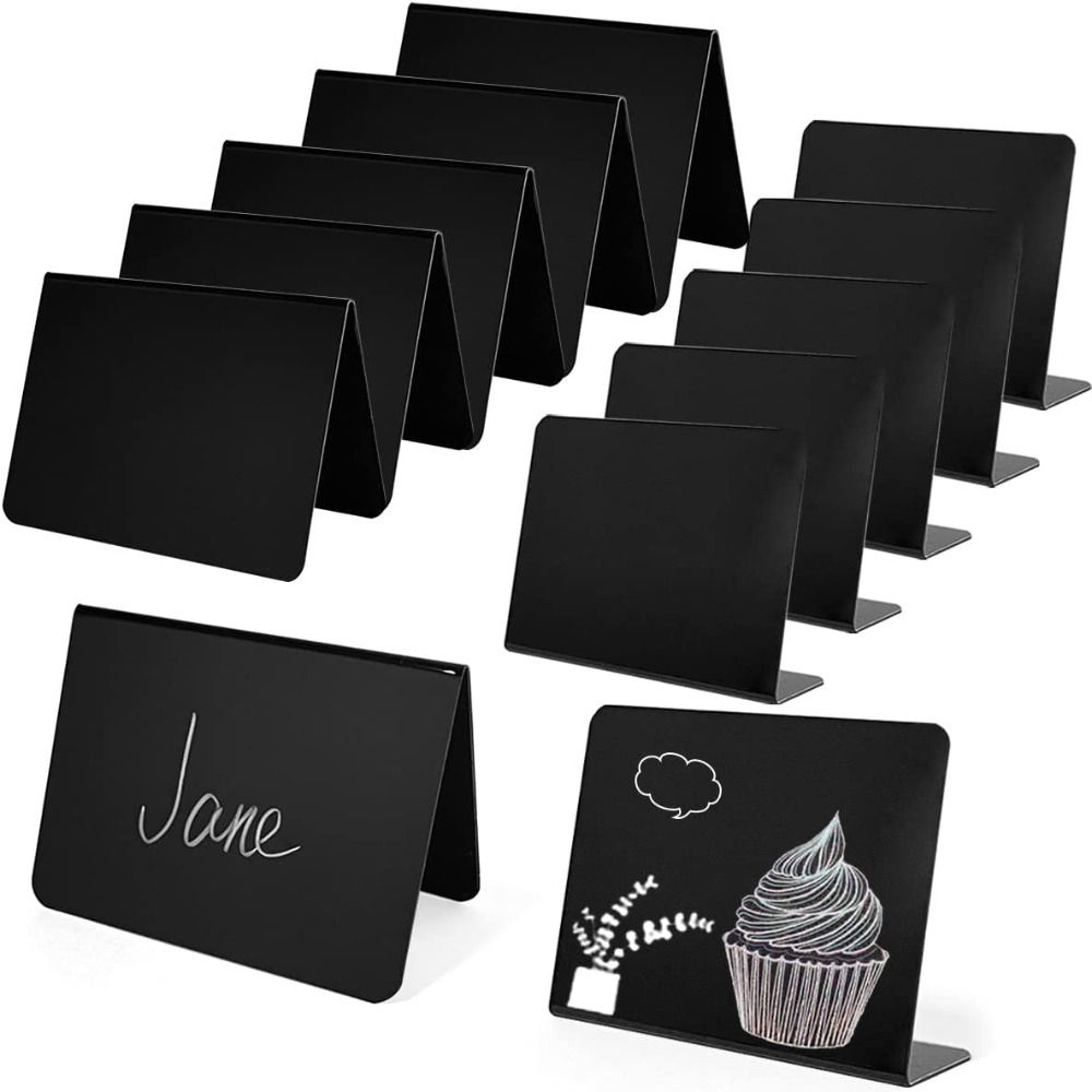 Buffet Tags Reserved Writing Stand Signs Chalkboard Message Board Small Blackboard Mini Chalkboard