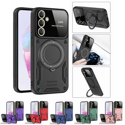 Чехол-держатель для объектива камеры для Samsung Galaxy Xiaomi Redmi iPhone OPPO VIVO Moto Магнитный защитный чехол