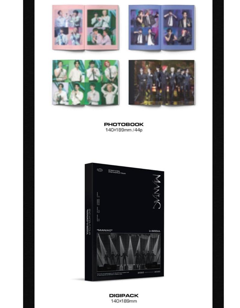 [USED] StrayKids [MANIAC] In SEOUL Blu-ray
