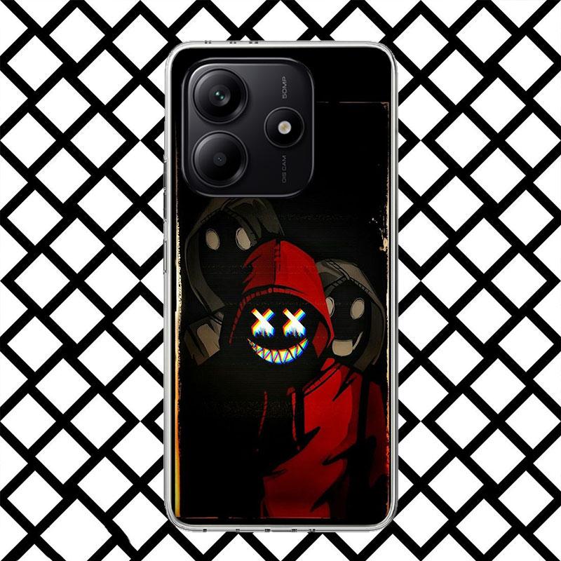 Чехол для телефона в стиле аниме "Плохой парень-дьявол" для Xiaomi Redmi Note 15 14 14S 13 12 12S 11 Pro Plus 11E 11T 11S 10S 5G Мягкий чехол Fundas Redmi