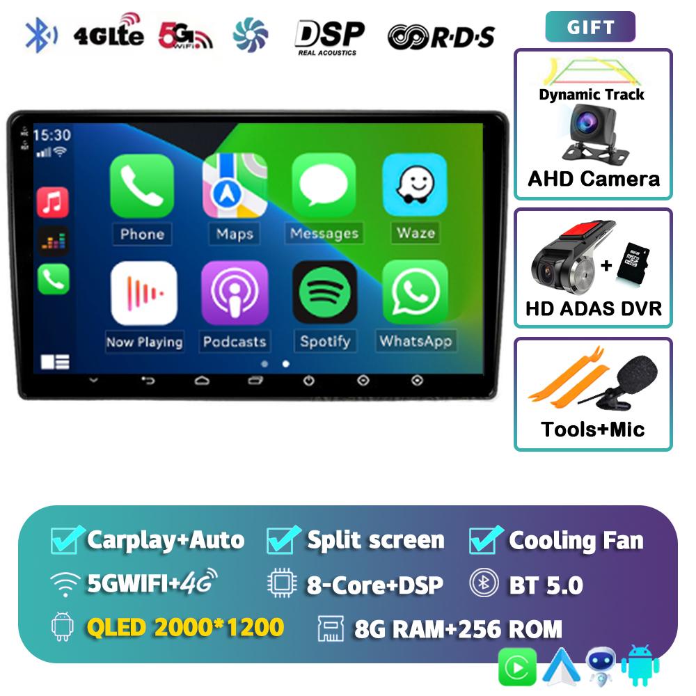 Android 14 Беспроводной Carplay Авто Магнитола Для Citroen C3-XR 2019-2022 Мультимедийный Видеоплеер Навигация GPS 2 Din Стерео Аудио