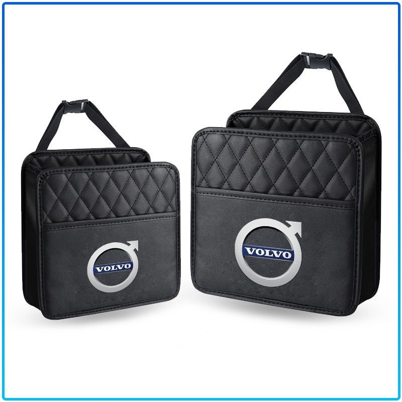 Car Seat Back tissue Box Auto Sunshade Armrest Box Paper Bag For Volvo XC90 XC60 XC70 XC40 V90 V60 V40 C70 C30 S80