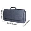 Car Trunk Organizer Bag Multi-Functional Felt Cloth Container For Automotive Save Space Car Accessories Storage Bag With Handle