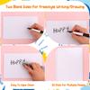 50 Pcs Dry Erase Boards Small White Board 9" X 6" Double Sided White Board For Kids And Teachers Mini White Boards For Students