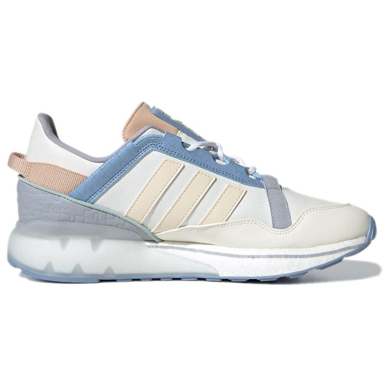 adidas Кроссовки унисекс ZX 2K Boost Pure Puzzle Piece кремово-белые с оттенком экрю GZ3415