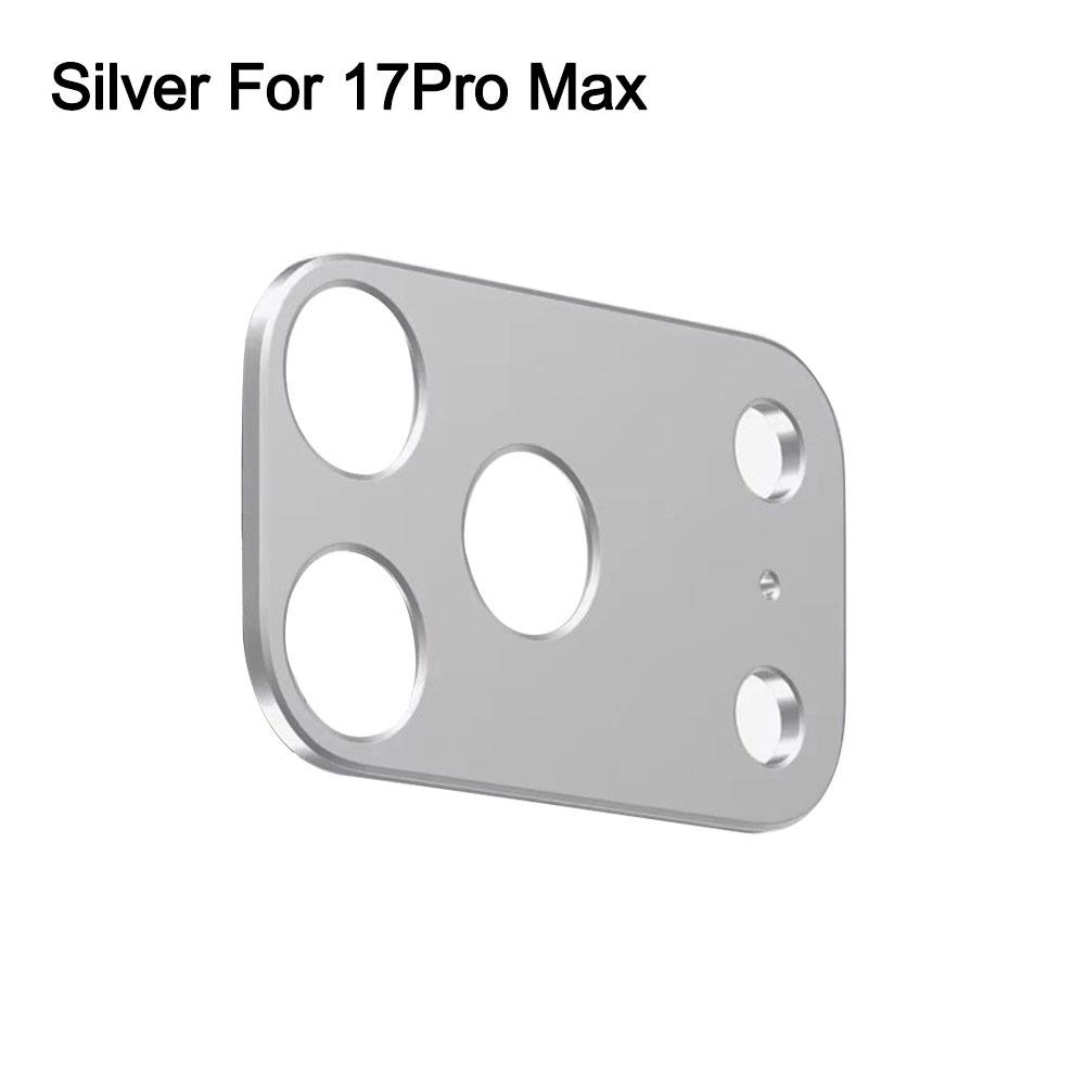 Металлический протектор объектива из алюминия Полное покрытие Оранжевая крышка объектива камеры Защита от царапин HD для iPhone 17Pro/17 Pro Max