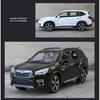 1/32 Subaru Forester SUV Alloy Off-Road Vehicle Miniature Scale Model Car Diecast Metal Sound and Light Collection Children Toy Gift