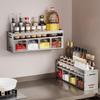 Stainless Steel Kitchen Spice Rack Wall-Mounted Multi-Functional Spice Rack Box Jar Kitchen Storage Home Organizador