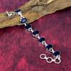 Blue Sapphire 925 Solid Sterling Silver Bracelet, Handmade Gemstone Bracelet Jewelry, Gifts For Wife Brand New Bracelet