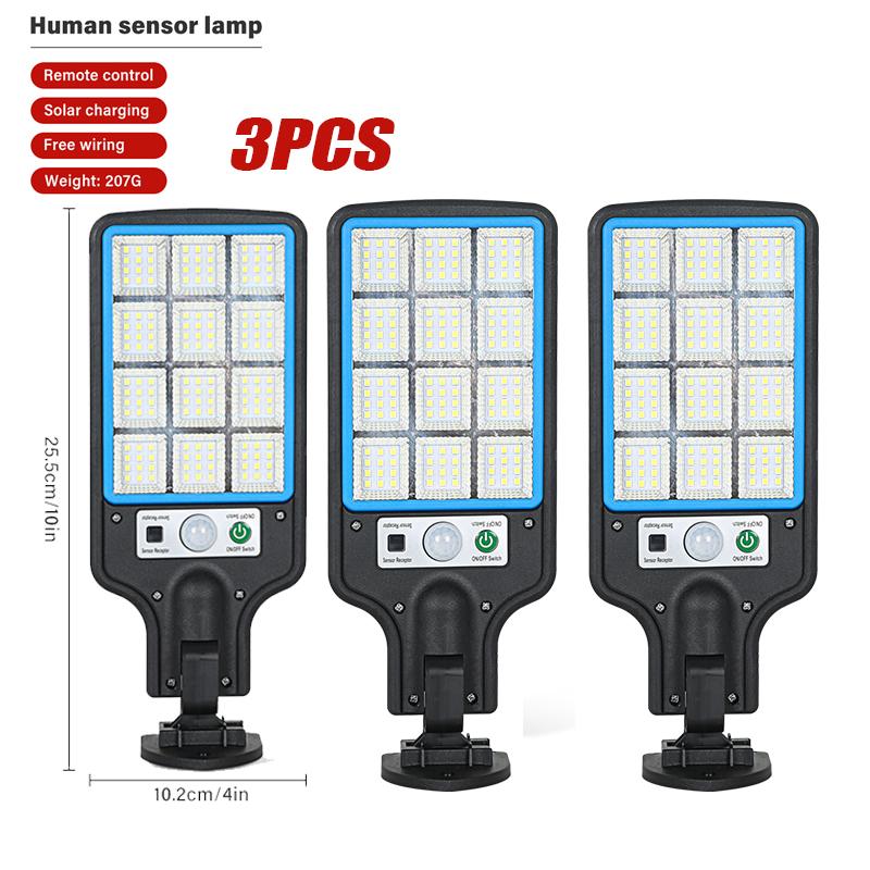 Solar Outdoor Lights 1-4PCS - Waterproof Motion Sensor LED Wall Lamp, Security Lighting for Garden Street Yard Easy Installation