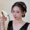French retro sponge headband camellia decoration simple and elegant temperament hair band  hair accessories