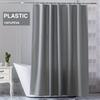 1 шт. Серый Легкий вкладыш для душевой занавески, 180*180см Пластиковый Водонепроницаемый Занавеска для окна и двери в ванную Комната Декор и аксессуары