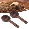Walnut Coffee Scoop Elegant Wooden Spoon Coffee Accessories Walnut Teaspoon  Coffee Brewing