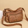 High Quality PU Leather Women's Bags Luxury Designer Retro Shoulder Crossbody Bags
