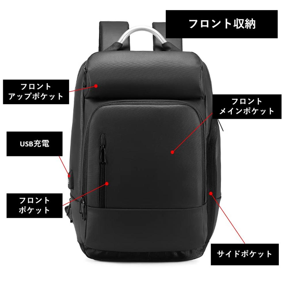 [W STORE] Сделано на Земле людьми Бизнес-рюкзак wbp-bk3, Большая вместимость, Стильный, USB-зарядка, Водоотталкивающий, Многофункциональный, Легкий,