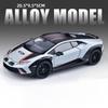 1:Масштаб 24 HURACAN STERRATO URUS Модель автомобиля Игрушка Металл Литье под давлением Звук Свет Амортизация Модели Хобби Подарки для Детей