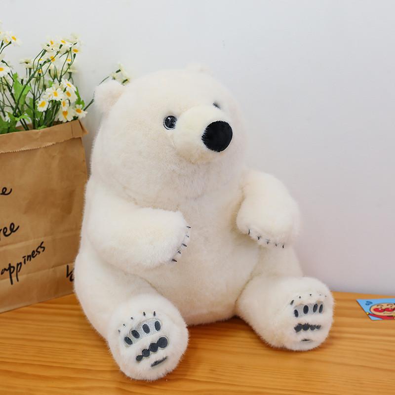 Bear Plush Polar Toy Children Birthday Festival Aquarium Gift Doll Cotton Pp
